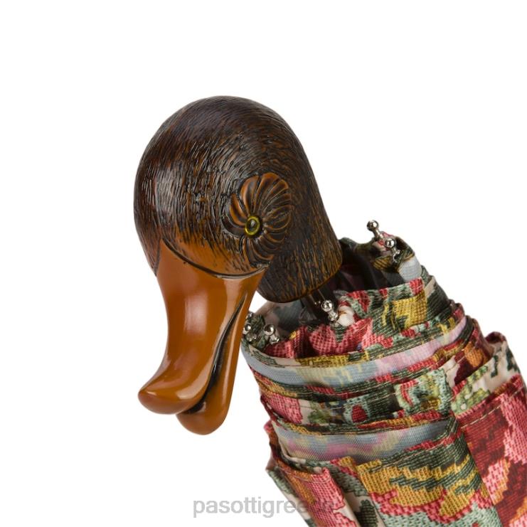 ομπρέλα | PASOTTI 257 58112-19 103 - ανθισμένη πτυσσόμενη ομπρέλα με λαβή πάπιας 2N6B8608 γυναίκες